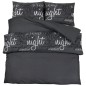 vidaXL Bettwäsche-Set Schwarz 140x200 cm Baumwolle vidaXL Bettwäsche-Set Schwarz 140x200 cm Baumwolle
