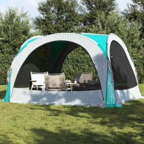 vidaXL Partyzelt Grün 360x360x215 cm 185T Taft