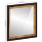 vidaXL Badspiegel 55x1x60 cm Glas und Massivholz Mango vidaXL Badspiegel 55x1x60 cm Glas und Massivholz Mango