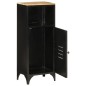 vidaXL Badschrank 40x27x90 cm Eisen und Massivholz Mango vidaXL Badschrank 40x27x90 cm Eisen und Massivholz Mango
