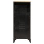 vidaXL Badschrank 40x27x90 cm Eisen und Massivholz Mango vidaXL Badschrank 40x27x90 cm Eisen und Massivholz Mango