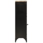 vidaXL Badschrank 40x27x90 cm Eisen und Massivholz Mango vidaXL Badschrank 40x27x90 cm Eisen und Massivholz Mango