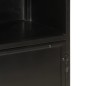 vidaXL Badschrank 40x27x90 cm Eisen und Massivholz Mango vidaXL Badschrank 40x27x90 cm Eisen und Massivholz Mango