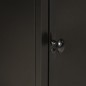 vidaXL Badschrank 40x27x90 cm Eisen und Massivholz Mango vidaXL Badschrank 40x27x90 cm Eisen und Massivholz Mango