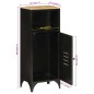 vidaXL Badschrank 40x27x90 cm Eisen und Massivholz Mango vidaXL Badschrank 40x27x90 cm Eisen und Massivholz Mango