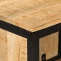 vidaXL Badschrank 40x27x90 cm Massivholz Mango und Eisen vidaXL Badschrank 40x27x90 cm Massivholz Mango und Eisen