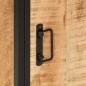 vidaXL Badschrank 40x27x90 cm Massivholz Mango und Eisen vidaXL Badschrank 40x27x90 cm Massivholz Mango und Eisen