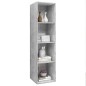 vidaXL TV-Wandschrank Betongrau 37x37x142,5 cm Holzwerkstoff vidaXL TV-Wandschrank Betongrau 37x37x142,5 cm Holzwerkstoff