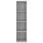 vidaXL TV-Wandschrank Betongrau 37x37x142,5 cm Holzwerkstoff vidaXL TV-Wandschrank Betongrau 37x37x142,5 cm Holzwerkstoff