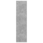 vidaXL TV-Wandschrank Betongrau 37x37x142,5 cm Holzwerkstoff vidaXL TV-Wandschrank Betongrau 37x37x142,5 cm Holzwerkstoff