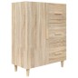 vidaXL Sideboard Sonoma-Eiche 69,5x34x90 cm Holzwerkstoff vidaXL Sideboard Sonoma-Eiche 69,5x34x90 cm Holzwerkstoff