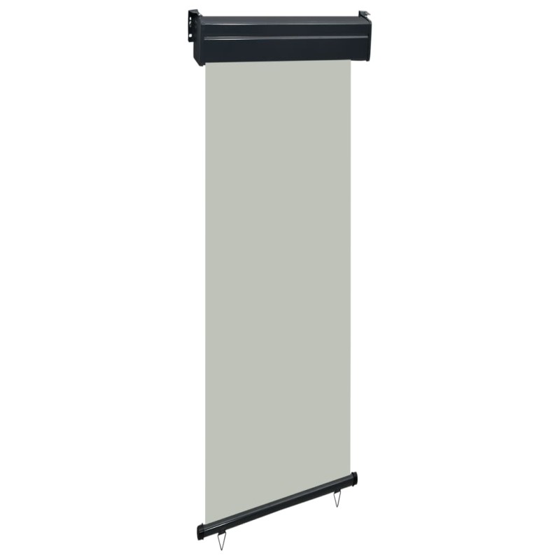 vidaXL Balkon-Seitenmarkise 65x250 cm Grau vidaXL Balkon-Seitenmarkise 65x250 cm Grau