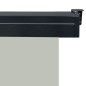 vidaXL Balkon-Seitenmarkise 65x250 cm Grau vidaXL Balkon-Seitenmarkise 65x250 cm Grau