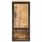 vidaXL Badschrank 40x27x90 cm Massivholz Mango und Eisen vidaXL Badschrank 40x27x90 cm Massivholz Mango und Eisen