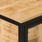 vidaXL Badschrank 40x27x90 cm Massivholz Mango und Eisen vidaXL Badschrank 40x27x90 cm Massivholz Mango und Eisen