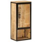 vidaXL Badschrank 40x27x90 cm Massivholz Mango und Eisen vidaXL Badschrank 40x27x90 cm Massivholz Mango und Eisen