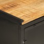 vidaXL Waschbeckenunterschrank 55x35x60 cm Eisen und Massivholz Mango vidaXL Waschbeckenunterschrank 55x35x60 cm Eisen und Massivholz Mango