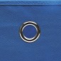 vidaXL Aufbewahrungsboxen mit Deckeln 4 Stk. 28x28x28 cm Blau vidaXL Aufbewahrungsboxen mit Deckeln 4 Stk. 28x28x28 cm Blau