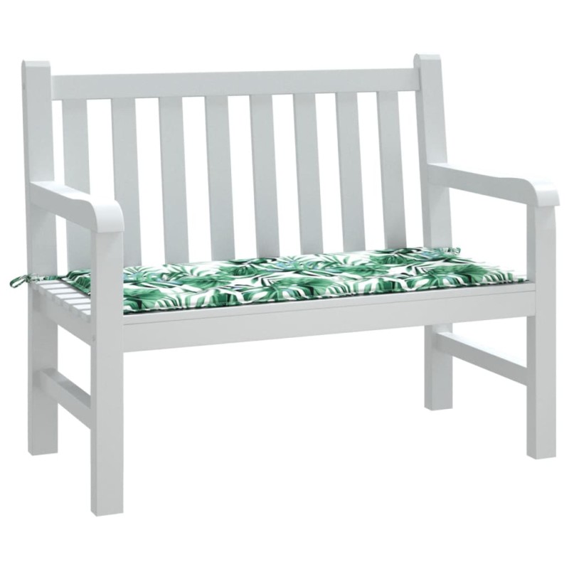vidaXL Gartenbank-Auflage Blattmuster 120x50x3 cm Oxford-Gewebe vidaXL Gartenbank-Auflage Blattmuster 120x50x3 cm Oxford-Gewebe
