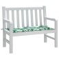 vidaXL Gartenbank-Auflage Blattmuster 120x50x3 cm Oxford-Gewebe vidaXL Gartenbank-Auflage Blattmuster 120x50x3 cm Oxford-Gewebe