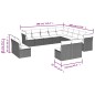vidaXL 12-tlg. Garten-Sofagarnitur mit Kissen Beige Poly Rattan vidaXL 12-tlg. Garten-Sofagarnitur mit Kissen Beige Poly Rattan