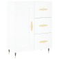 Highboard Weiß 69,5x34x180 cm Holzwerkstoff Highboard Weiß 69,5x34x180 cm Holzwerkstoff