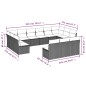 vidaXL 13-tlg. Garten-Sofagarnitur mit Kissen Beige Poly Rattan vidaXL 13-tlg. Garten-Sofagarnitur mit Kissen Beige Poly Rattan