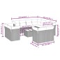 vidaXL 12-tlg. Garten-Sofagarnitur mit Kissen Schwarz Poly Rattan vidaXL 12-tlg. Garten-Sofagarnitur mit Kissen Schwarz Poly Rattan