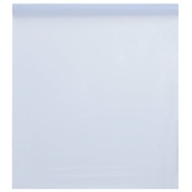 vidaXL Fensterfolie Statisch Matt Transparent Weiß 45x1000 cm PVC