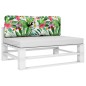 vidaXL Palettenkissen Mehrfarbig 120x40x12 cm Stoff vidaXL Palettenkissen Mehrfarbig 120x40x12 cm Stoff
