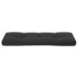 vidaXL Palettenkissen Schwarz 120x40x12 cm Stoff vidaXL Palettenkissen Schwarz 120x40x12 cm Stoff