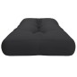 vidaXL Palettenkissen Schwarz 120x40x12 cm Stoff vidaXL Palettenkissen Schwarz 120x40x12 cm Stoff