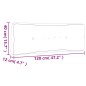 vidaXL Palettenkissen Schwarz 120x40x12 cm Stoff vidaXL Palettenkissen Schwarz 120x40x12 cm Stoff