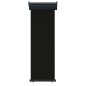 vidaXL Balkon-Seitenmarkise 65x250 cm Schwarz vidaXL Balkon-Seitenmarkise 65x250 cm Schwarz
