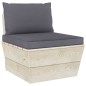 Garten-Palettensofa 4-Sitzer mit Kissen Fichtenholz Garten-Palettensofa 4-Sitzer mit Kissen Fichtenholz