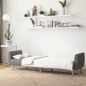vidaXL Schlafsofa 2-Sitzer Hellgrau Stoff vidaXL Schlafsofa 2-Sitzer Hellgrau Stoff