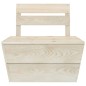 3-tlg. Garten-Paletten-Lounge-Set Imprägniertes Fichtenholz 3-tlg. Garten-Paletten-Lounge-Set Imprägniertes Fichtenholz