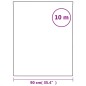 vidaXL Fensterfolie Statisch Matt Transparent Grau 90x1000 cm PVC vidaXL Fensterfolie Statisch Matt Transparent Grau 90x1000 cm PVC