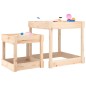 vidaXL Sand-Spieltische 2 Stk. Massivholz Kiefer vidaXL Sand-Spieltische 2 Stk. Massivholz Kiefer