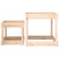 vidaXL Sand-Spieltische 2 Stk. Massivholz Kiefer vidaXL Sand-Spieltische 2 Stk. Massivholz Kiefer