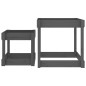 vidaXL Sand-Spieltische 2 Stk. Grau Massivholz Kiefer vidaXL Sand-Spieltische 2 Stk. Grau Massivholz Kiefer