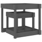 vidaXL Sand-Spieltische 2 Stk. Grau Massivholz Kiefer vidaXL Sand-Spieltische 2 Stk. Grau Massivholz Kiefer
