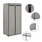 vidaXL Kleiderschrank Grau 75×50×160 cm vidaXL Kleiderschrank Grau 75×50×160 cm