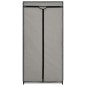 vidaXL Kleiderschrank Grau 75×50×160 cm vidaXL Kleiderschrank Grau 75×50×160 cm