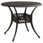 vidaXL 5-tlg. Bistro-Set Aluminiumguss Bronzen vidaXL 5-tlg. Bistro-Set Aluminiumguss Bronzen