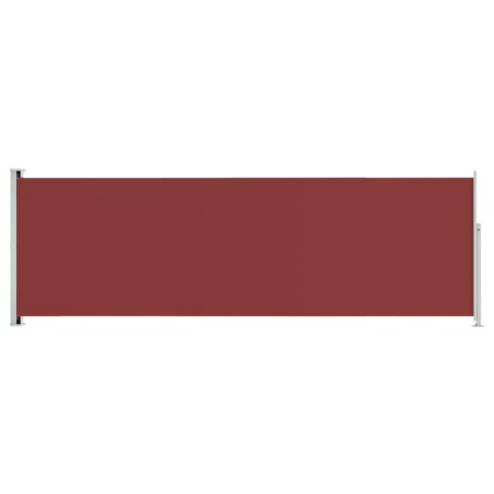 vidaXL Seitenmarkise Ausziehbar 200x600 cm Rot