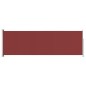vidaXL Seitenmarkise Ausziehbar 200x600 cm Rot vidaXL Seitenmarkise Ausziehbar 200x600 cm Rot