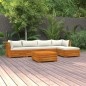 vidaXL 6-tlg. Garten-Lounge-Set mit Kissen Massivholz Akazie vidaXL 6-tlg. Garten-Lounge-Set mit Kissen Massivholz Akazie