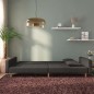 vidaXL Schlafsofa 2-Sitzer mit 2 Kissen Schwarz Stoff vidaXL Schlafsofa 2-Sitzer mit 2 Kissen Schwarz Stoff