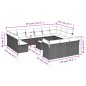 vidaXL 14-tlg. Garten-Sofagarnitur mit Kissen Beige Poly Rattan vidaXL 14-tlg. Garten-Sofagarnitur mit Kissen Beige Poly Rattan